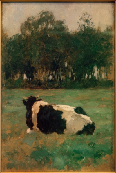 Lying Cow by Thomas Ludwig Herbst